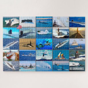 Puzzle SOUS-MARINS US "Montage"