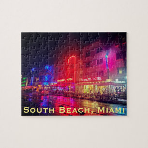 Puzzle South Beach, Miami, Floride Art Déco