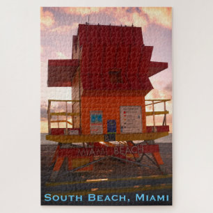 Puzzle South Beach, Miami Lifeguard Stand (Ocean Rescue)