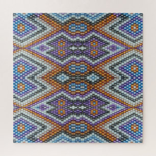 Puzzle Southwestern Bead Art