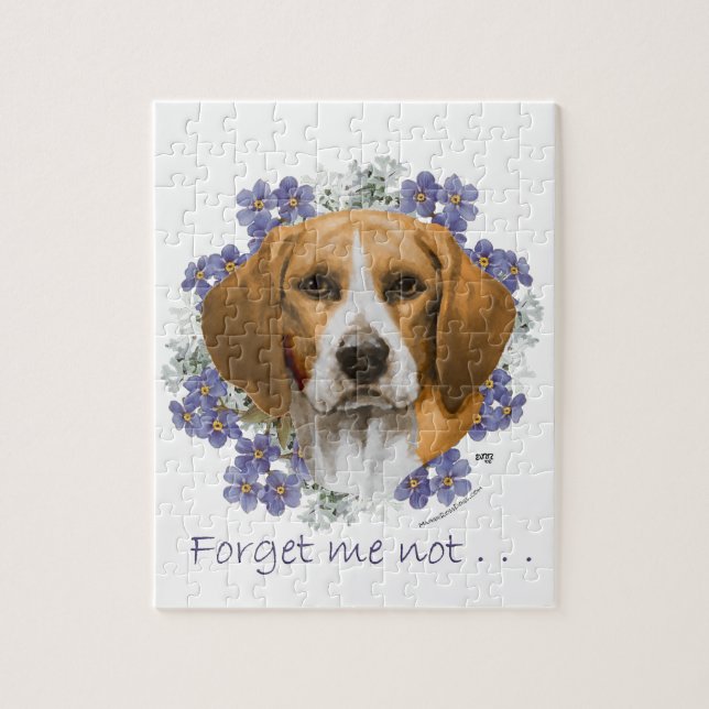 Puzzle Souvenir Beagle (Vertical)