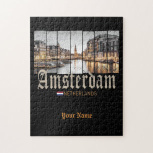 Puzzle Souvenir d'Amsterdam Netherlands