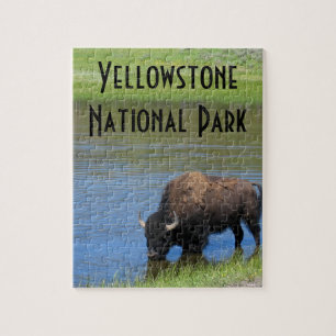 Puzzle Souvenir de Buffalo de Yellowstone