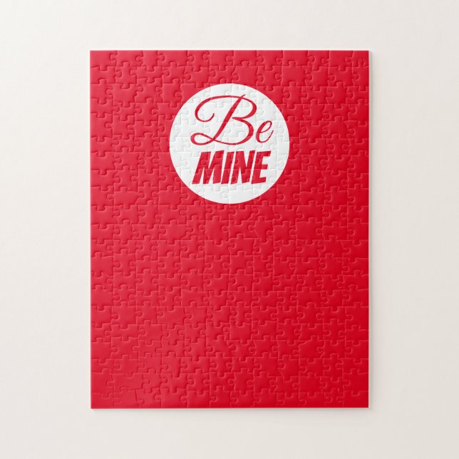 Puzzle Soyez le mien Valentine Red Frustrant (Vertical)