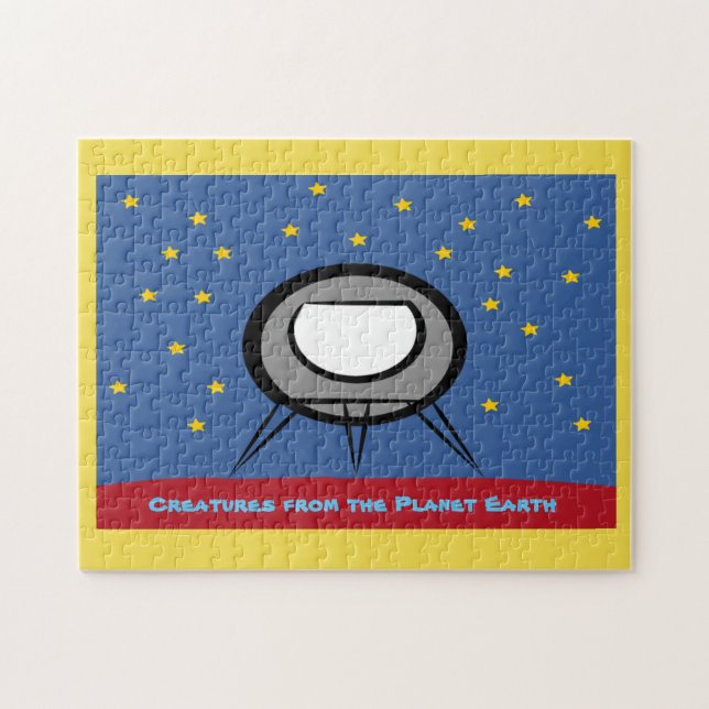 Puzzle Spaceman (Horizontal)