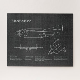 Puzzle SpaceShipOne - Plans de dessin plan d'avion PD