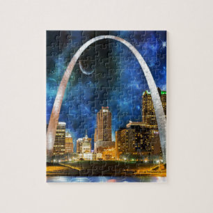 Puzzle Spacey St. Louis Skyline