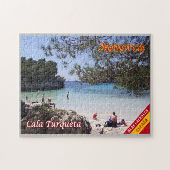 Puzzle Spain - Balearic Islands - Majorca - (Horizontal)