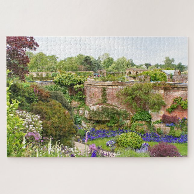 Puzzle Spectaculaire jardin noyé, Angleterre (Horizontal)