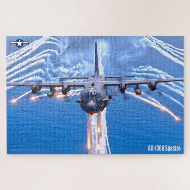 Puzzle SPECTRE AC-130H (20 x 30 POUCES) (Horizontal)
