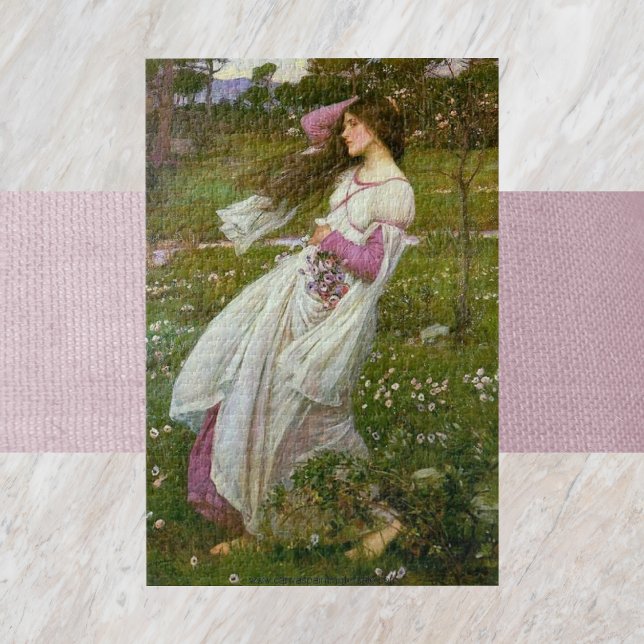 Puzzle Spettinata Dal Vento par John William Waterson (Spettinata Dal Vento by John William Waterson Jigsaw Puzzle)