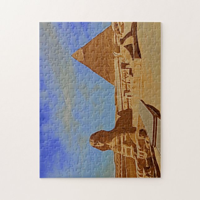 Puzzle sphinx Egypte de pyramides (Vertical)