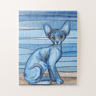 Puzzle Sphynx Cat
