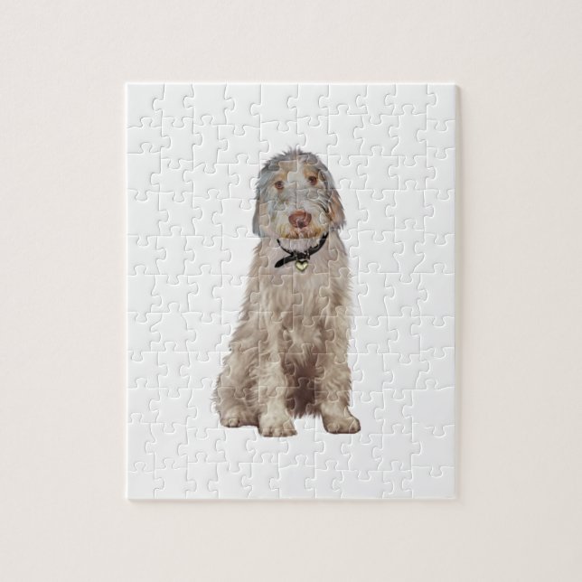 Puzzle Spinone Italien (A) - Blé (Vertical)