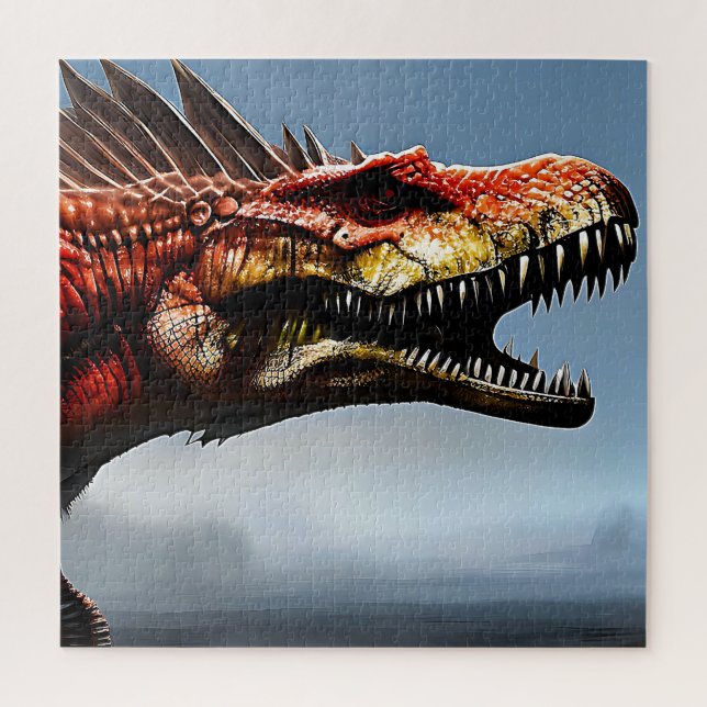 Puzzle Spinosaurus Dinosaure, (Vertical)
