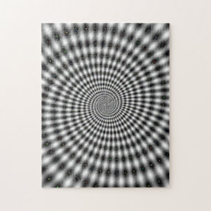Puzzle Spirale d'illusion optique hypnotisante