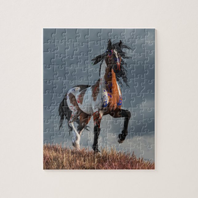 Puzzle Spirit Horse (Vertical)