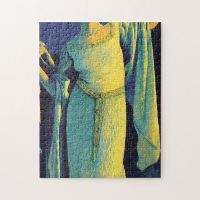 Puzzle Spirit Of The Night - Maxfield Parrish (Vertical)