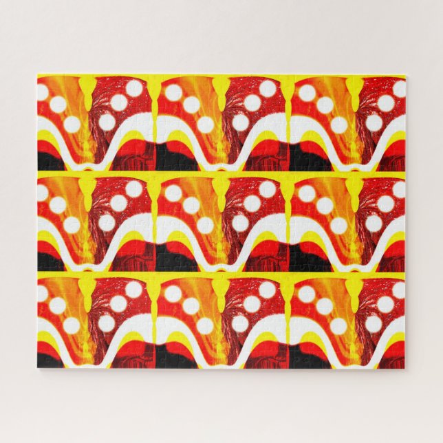 Puzzle Spiritueux de l'art d'entreprise (Horizontal)