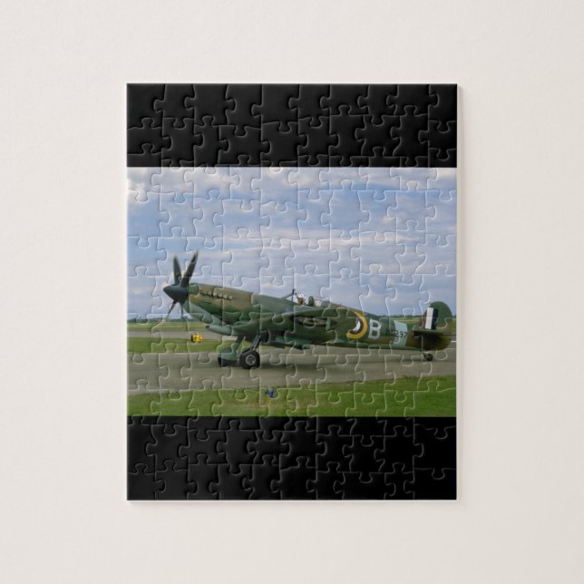 Puzzle Spitfire britannique, camouflage, avions de (Vertical)