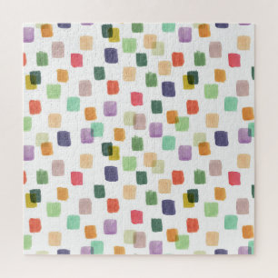 Puzzle Splash coloré : Arrière - plan Abstrait sans coutu