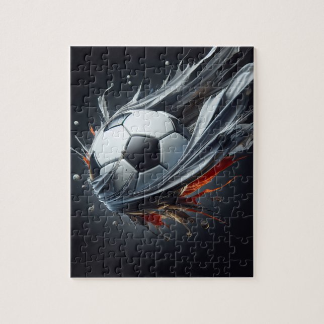 Puzzle "Splash" du football (Vertical)