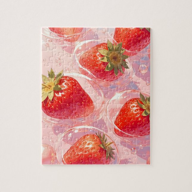 Puzzle Splash fraise (Vertical)