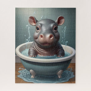 Puzzle Splish Splash, Time for Pet & Funny Animal Bains