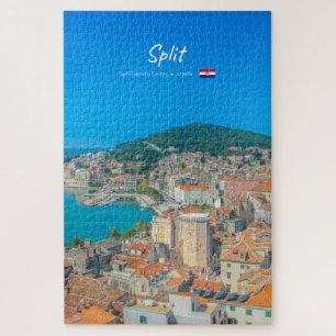 Puzzle Split, Croatie - Ville côtière