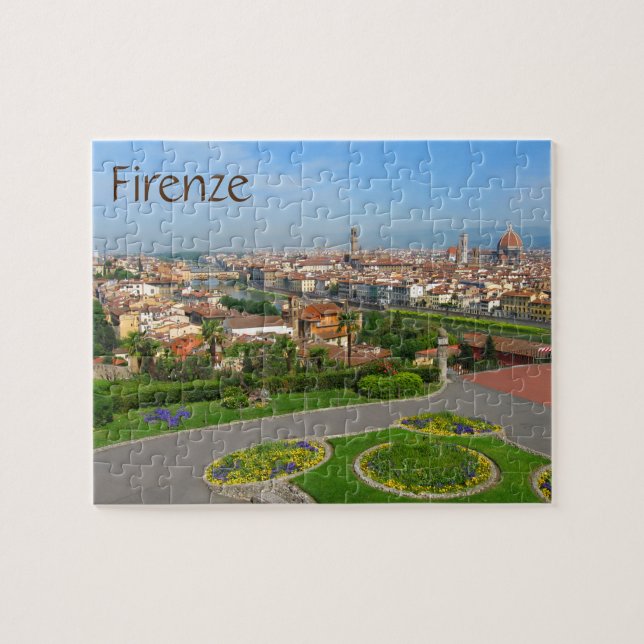 Puzzle Spring blooms de Florence (Horizontal)