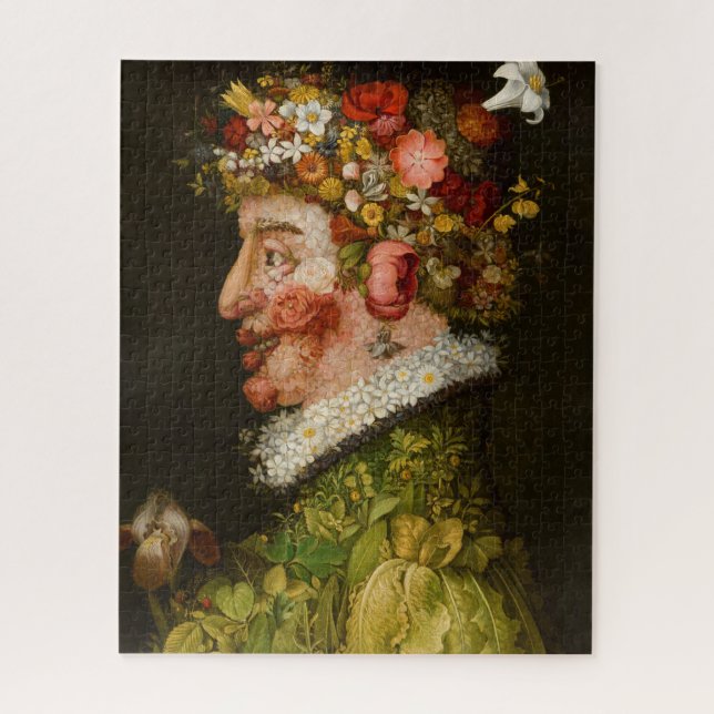 Puzzle Spring, La Primavera par Giuseppe Arcimboldo (Vertical)