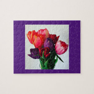 Puzzle Spring Tulip Bouquet