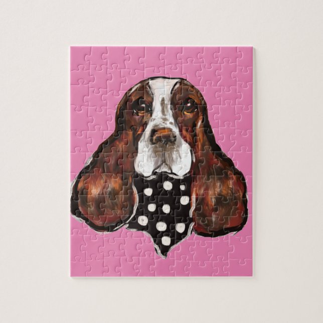Puzzle Springer Spaniel Anglais (Vertical)