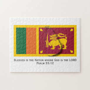Puzzle SRI LANKA   Blessed Nation   DRAG SRI LANKAN
