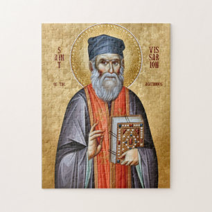 Puzzle St. Bessarion l'Agathonite Icône Orthodoxe        