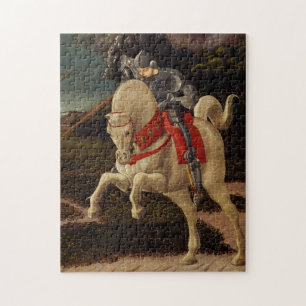 Puzzle St George et le dragon (détail), c.1470