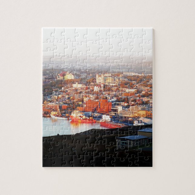 Puzzle St John pendant le matin Sun (Vertical)