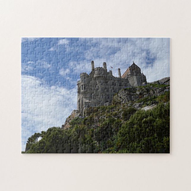 Puzzle St michaels mount. Penzance (Horizontal)
