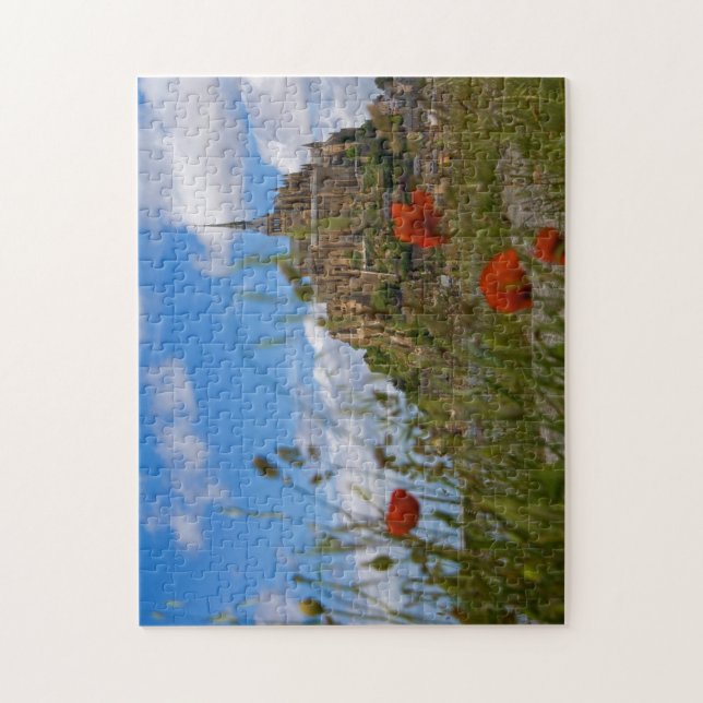 Puzzle St Michele de Mont par les pavots (Vertical)