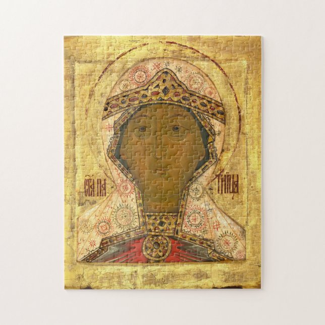 Puzzle St. Paraskeva Orthodox Christian Icon (Vertical)