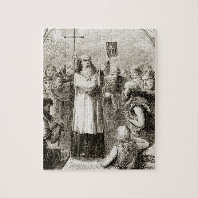 Puzzle St Patrick montrant au peuple de l'Irlande les (Vertical)