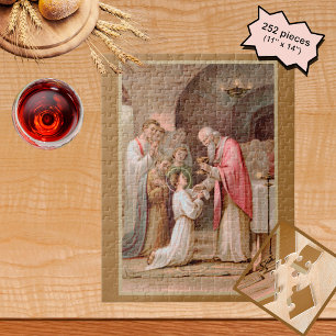Puzzle St. Tarcisius recevant l'Eucharistie (BL 02)