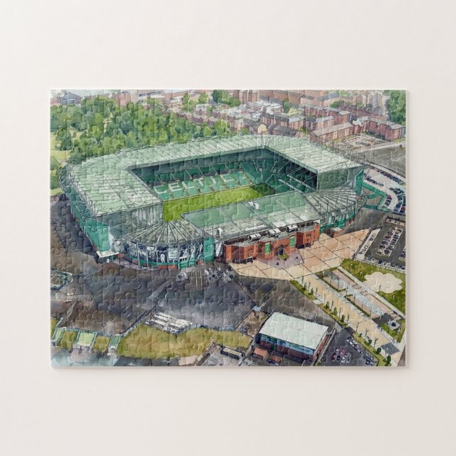 Puzzle Stade de football Glasgow Parkhead (Horizontal)