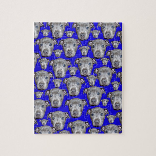 Puzzle Staffordshire Bull Terrier Puppy (Vertical)