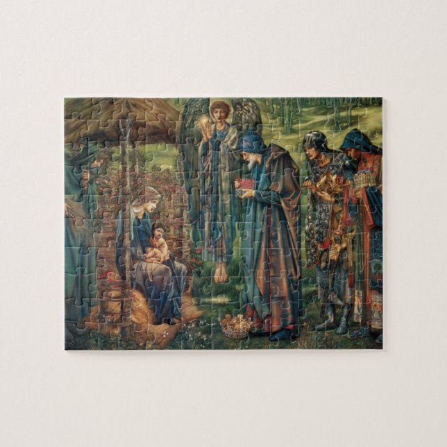 Puzzle Star of Bethlehem (by Edward Burne-Jones) (Horizontal)