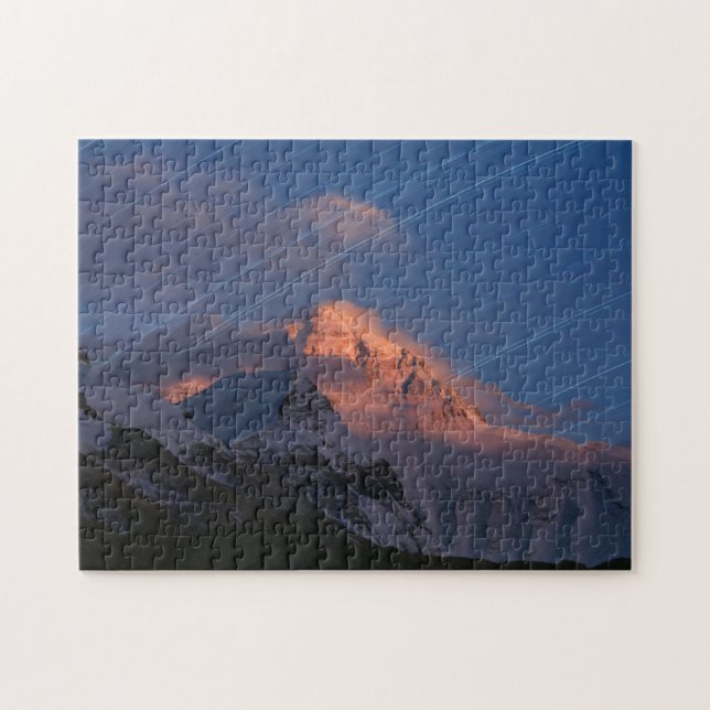 Puzzle Star Trail | Mt Everest Tibet, Chine (Horizontal)