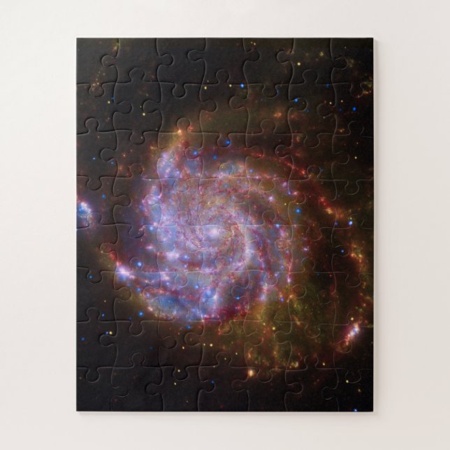 Puzzle Starbirth in the Pinwheel : Galaxy M101 (Vertical)