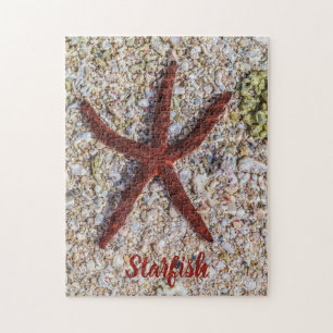 Puzzle Starfish Ocean Plage Vintage Souvenir rétro