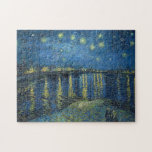 Puzzle Starry Night Over the Rhone par Vincent Van Gogh<br><div class="desc">Van Gogh - une célébration des Maîtres d'Art</div>