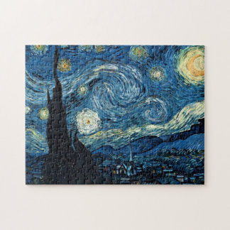 Puzzle Starry Night Van Gogh Fine Art